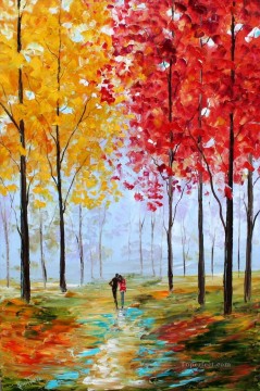 Autumn Melody woods forest Oil Paintings